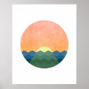 Search for minimalist landscape posters Geometric