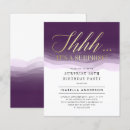 Search for royal purple invitations Calligraphy