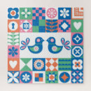 Search for card puzzles Pattern
