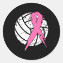 Search for pink volleyball stickers Cancer