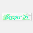 Search for semper fi bumper stickers Military