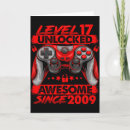 Search for boy 17 birthday cards 17th