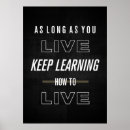 Search for living wisdom posters Typography