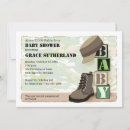 Search for military green camo invitations Baby