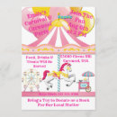 Search for pink carousel invitations Carnival
