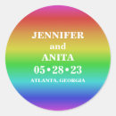 Search for blue and purple wedding stickers Simple