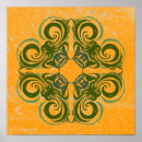 Search for damask green posters Elegant