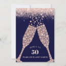 Search for navy and champagne invitations Elegant