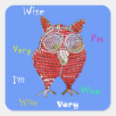Search for red owl stickers Bird