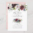 Search for navy burgundy baby shower invitations Pink