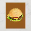 Search for hamburgers postcards Cheeseburger