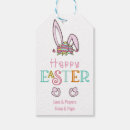 Search for happy easter gift tags Rabbit