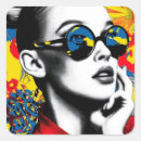 Search for comic pop art stickers Colourful