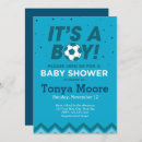 Search for dark blue baby shower invitations For kids