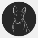 Search for line art stickers Dog