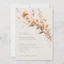 Search for orange and grey wedding invitations Autumn