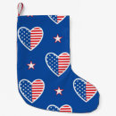Search for patriotic christmas stockings July