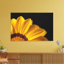 Search for yellow flower canvas prints Floral design