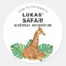 Search for giraffe birthday stickers Thank you