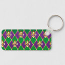 Search for green fleur de lis key rings Purple