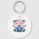 Search for conservative humour key rings Red white blue