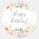 Search for happy birthday floral stickers Roses