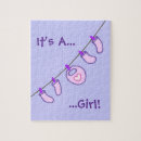 Search for girl puzzles It's a girl