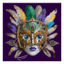 Search for feather masks posters Mardi gras