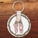 Search for ballet slippers key rings Pink