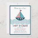 Search for boat baby shower invitations Anchor
