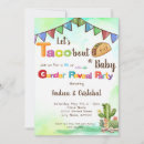 Search for cactus gender reveal invitations Taco bout a baby