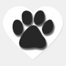 Search for black paw print stickers Dog