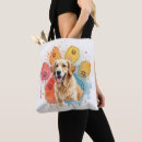 Search for golden retriever bags Watercolor