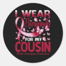 Search for my cousin stickers Awareness
