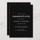 Search for vintage engagement party invitations Retro