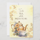 Search for autumn bridal tea party invitations Modern