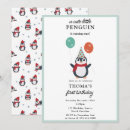 Search for penguin boy birthday invitations Arctic animals