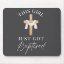 Search for baptism mousepads Christian