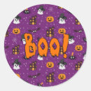 Search for pumpkin pattern stickers Purple