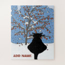 Search for black santa puzzles Snow