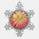 Search for dahlia flower christmas tree decorations Yellow