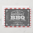 Search for bbq birthday invitations Chalkboard
