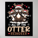 Search for christmas deer posters Santa