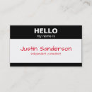 Search for name tag business cards Unique