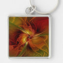 Search for fall flower square key rings For her