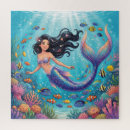 Search for beautiful mermaid puzzles Ocean