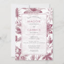 Search for pink toile invitations Script