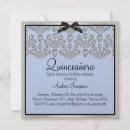 Search for silver quinceanera invitations Diamond