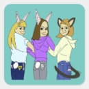 Search for bunny cat stickers Cute