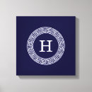 Search for navy blue canvas prints White